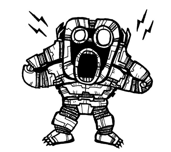 Эскизы фантастических персонажей