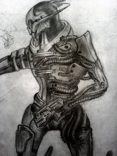 Робот рисунок