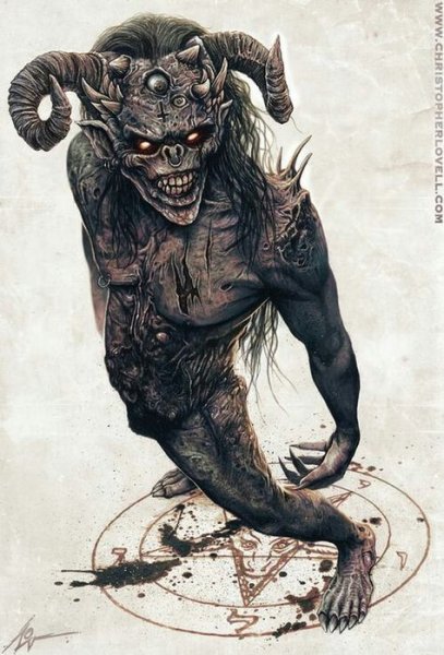 Луи Бретон демоны