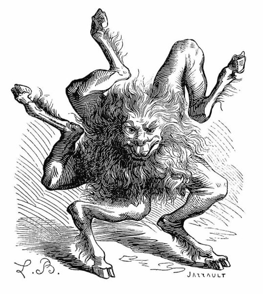 Черт карандашом