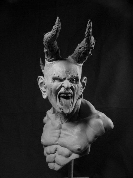 Чёрт рисунок карандашом