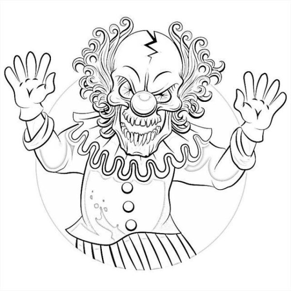 Клоун скетч