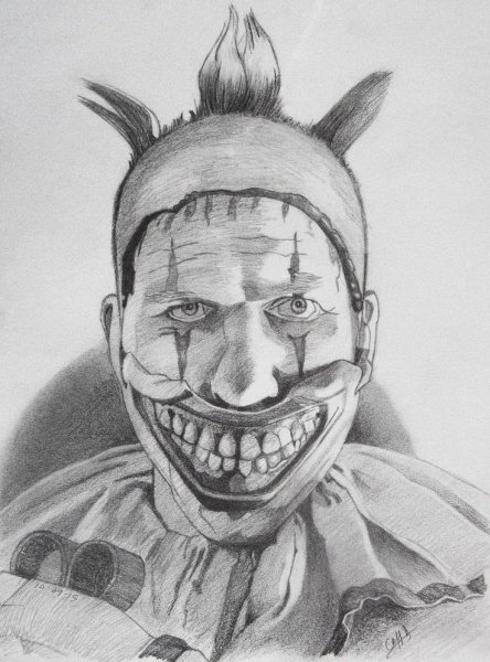 Клоун ПЕННИВАЙЗ раскраска