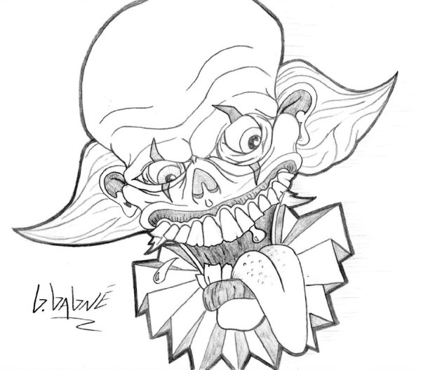 Раскраски. Страшилки