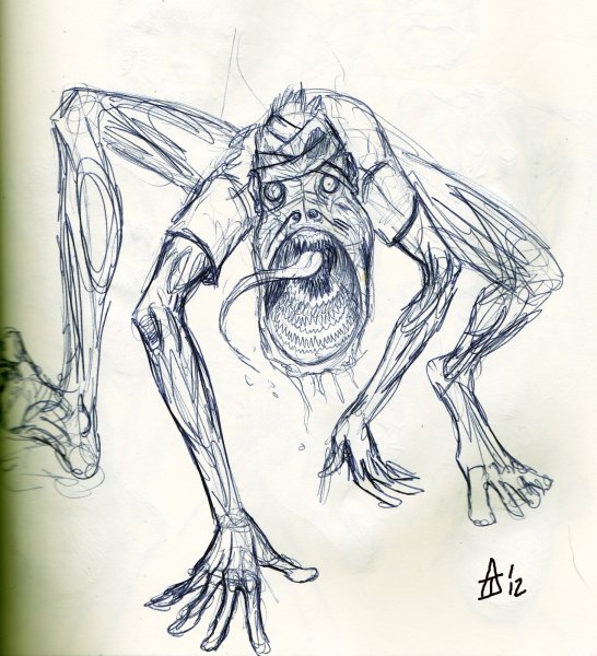 Монстры карандашом