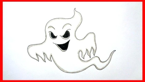 Хэллоуин арты для срисовки