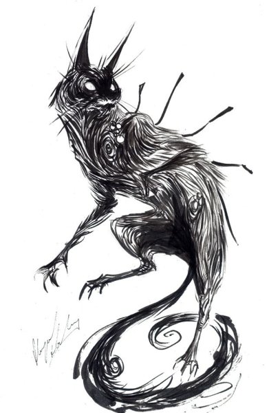 Эдгар Аллан черный кот