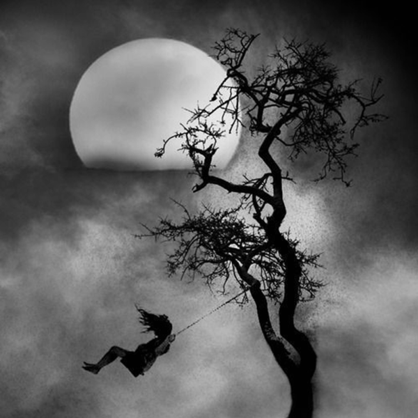 Ночное небо рисунок