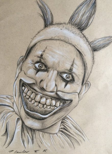 Страшные рисунки для срисовки