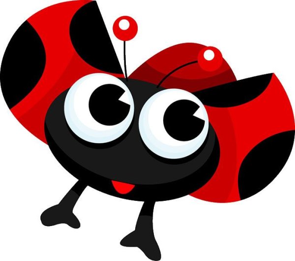 Божья коровка Графика
