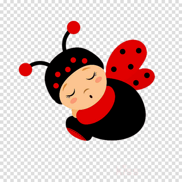 Божья коровка на облаке