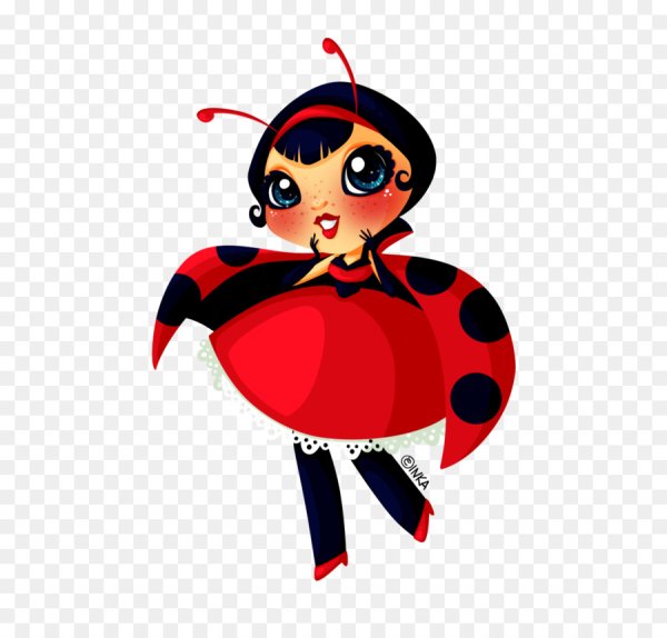 Божья коровка из мультика