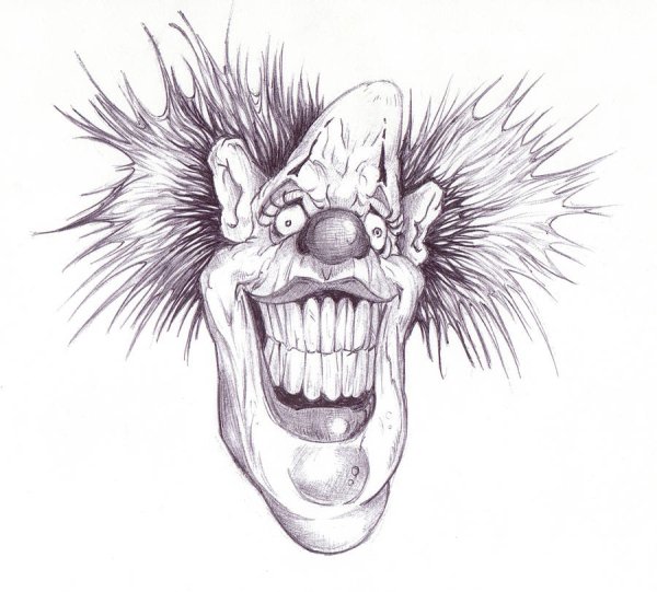 Сумасшедшие эскизы карандашом