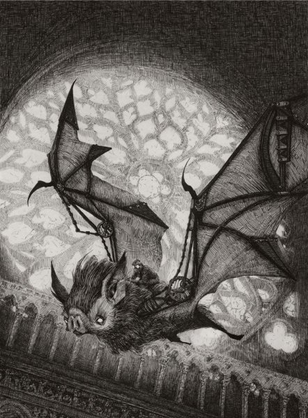 Летучие мыши готические