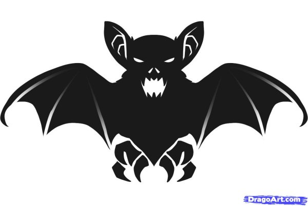 Летучая мышь для Хэллоуина