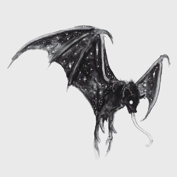 Летучая мышь арт