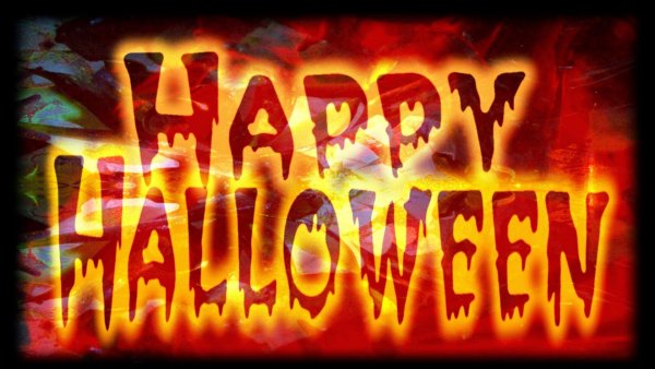 Страшные надписи на Хэллоуин