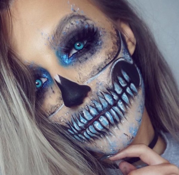 Макияж для Хэллоуина для детей