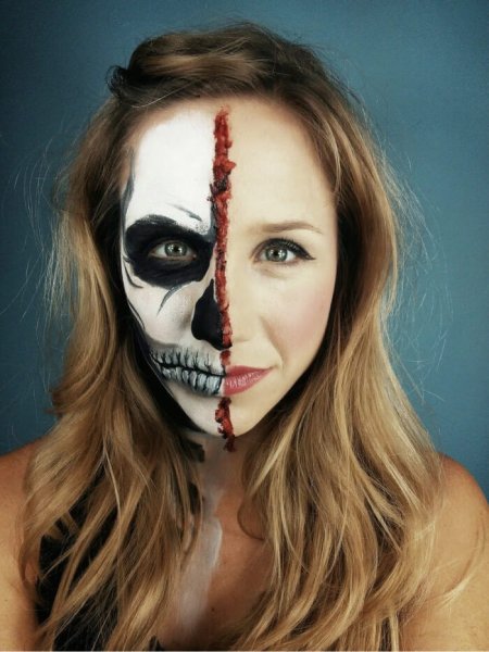 Грим для Хэллоуина для мальчиков