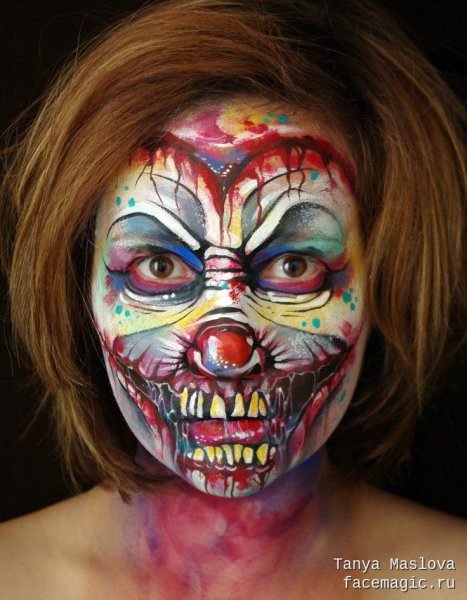 Макияж для Хэллоуина для мальчиков