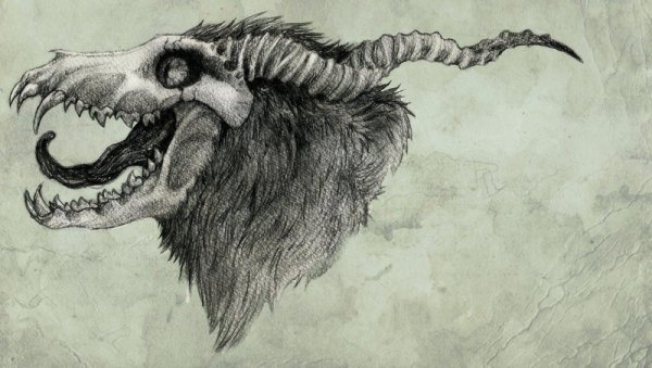 Череп мифического существа