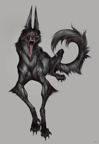 Мистические существа оборотень