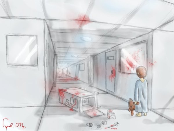 Больница иллюстрация