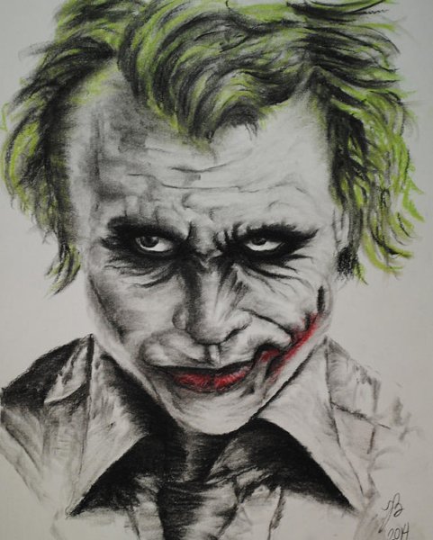 Страшные рисунки гуашью