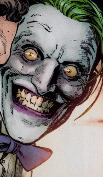 Джокер нарисован ручкой