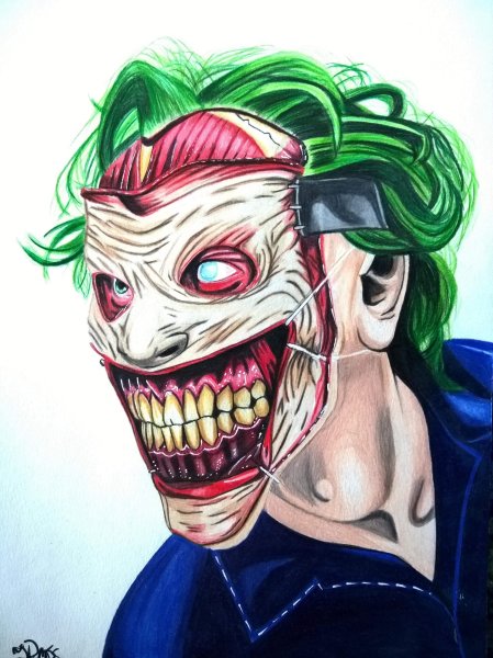 Эскизы карандашом страшные