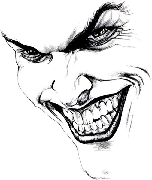 Нарисовать Джокера