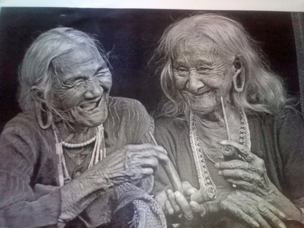 Баба Яга страшная иллюстрация