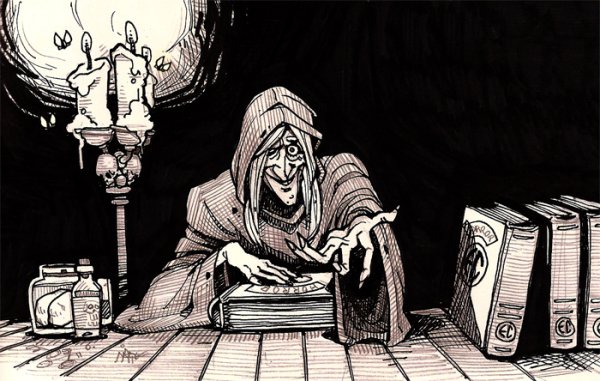 Портрет бабы яги