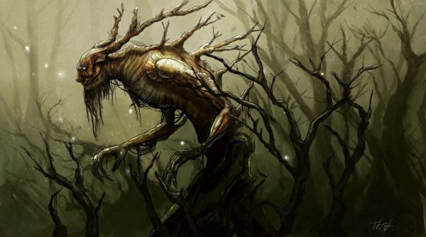 Леший Кикимора водяной