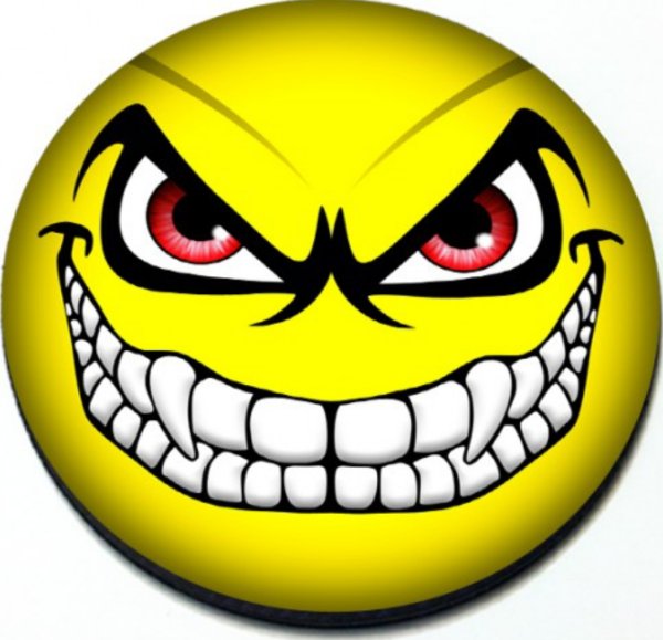 Злой смайлик