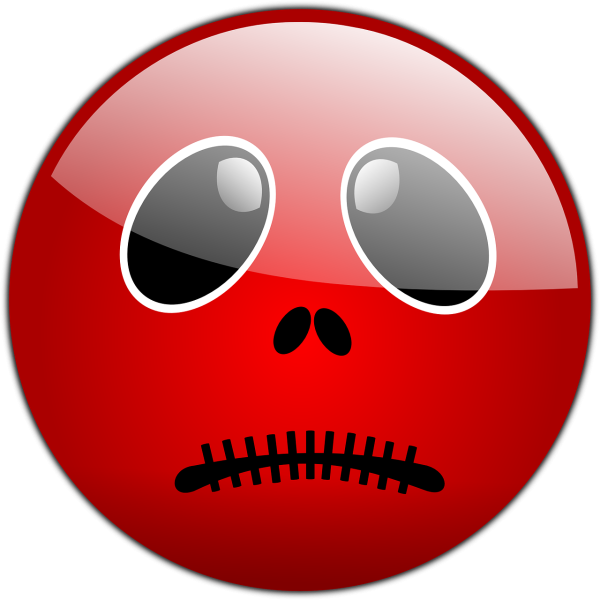 Страшный смайлик