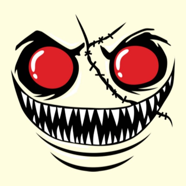 Черный смайлик