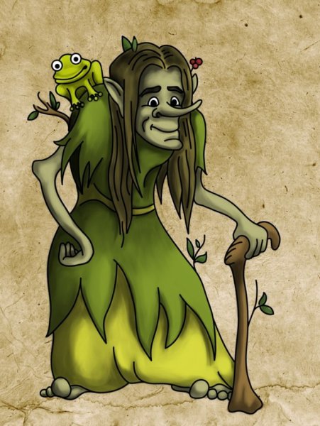 Баба Яга Кикимора ведьма