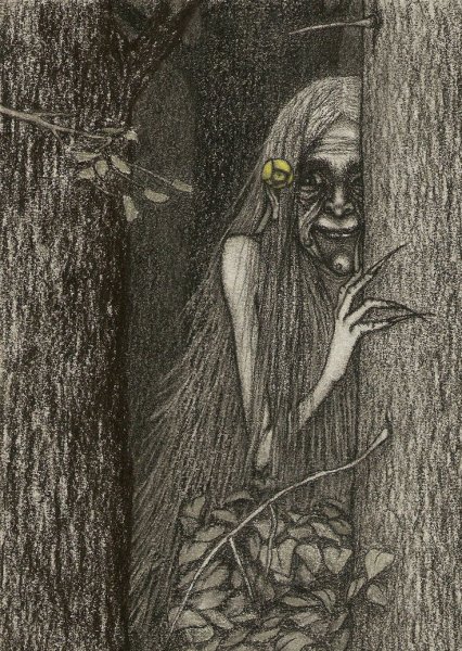 Кикимора Лядов срисовка