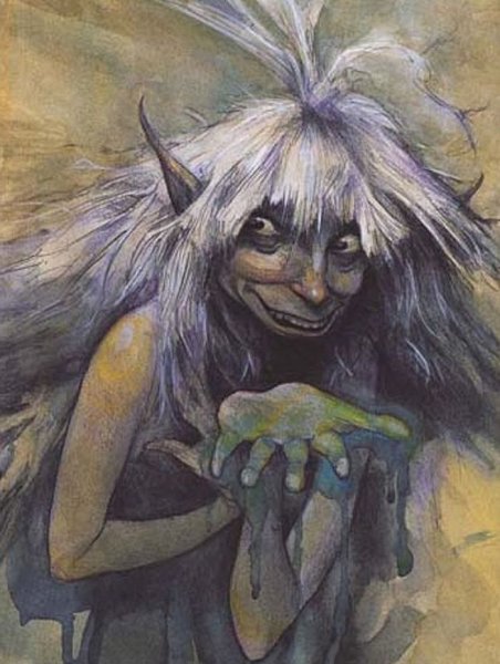 Кикимора Болотная и водяной