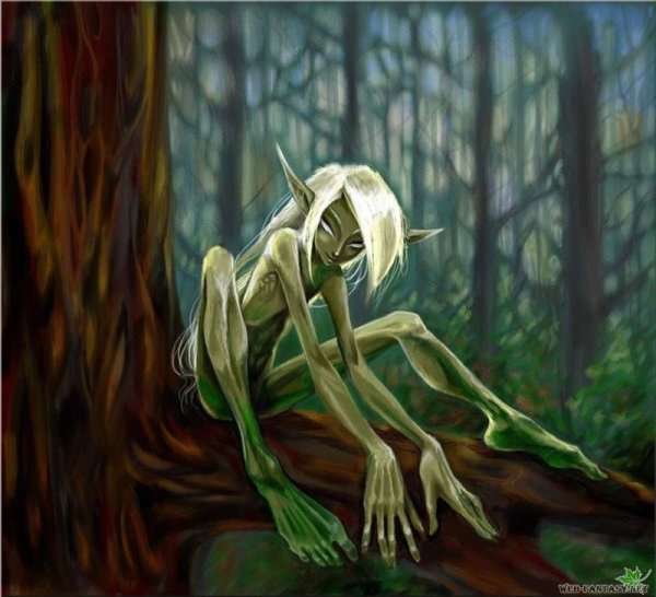 Леший Кикимора водяной