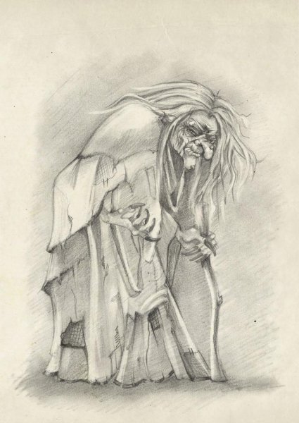 Баба Яга Кикимора ведьма