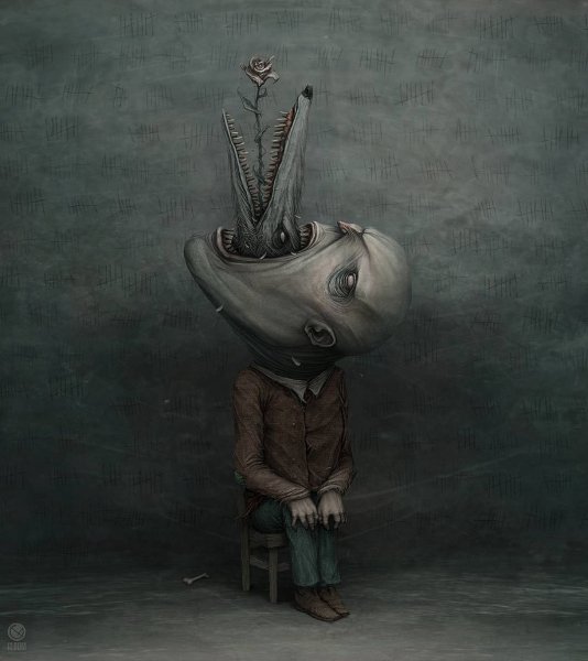 Череп ворона