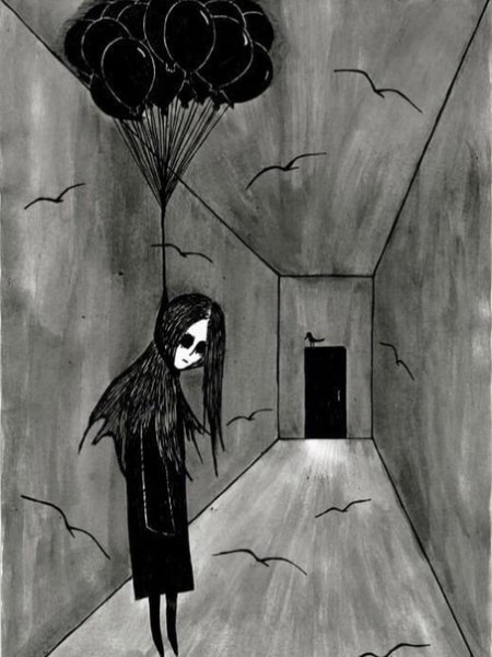 Антон Семенов Gloom картины сюрреализм