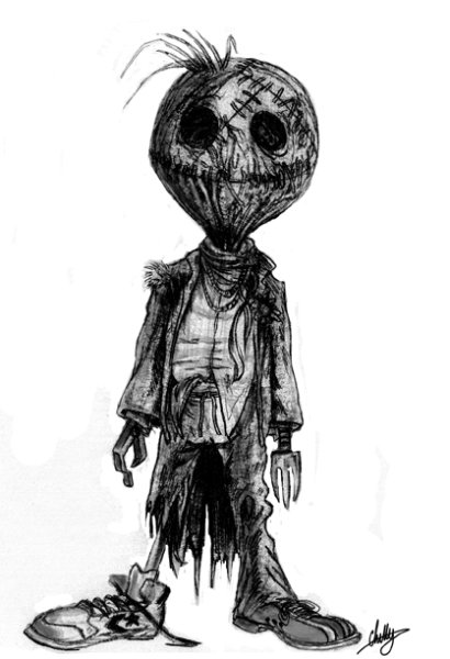 Пугало эскиз