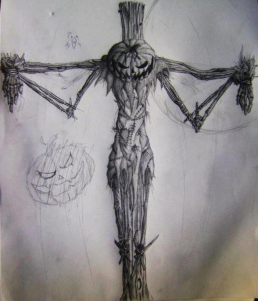 Пугало эскиз