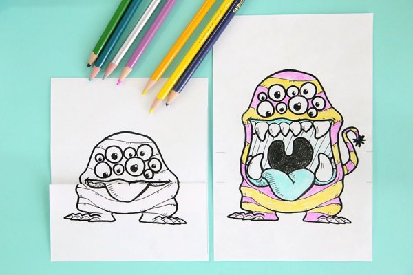 Идеи для рисованию монстрика