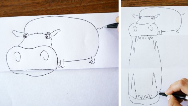 Раскраска скелет смешной