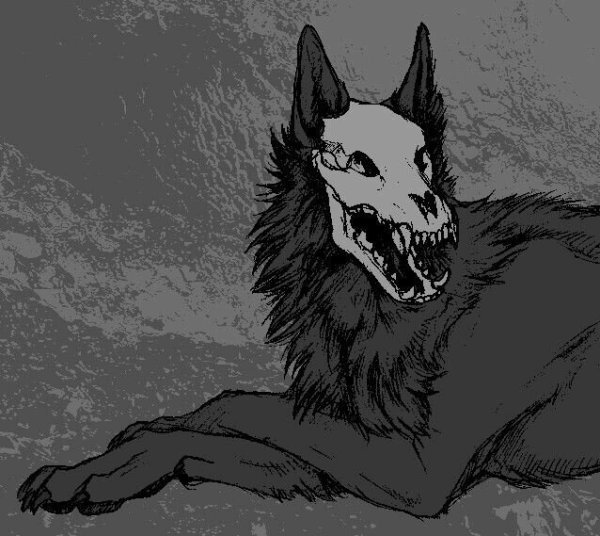 Страшный улыбающийся пес