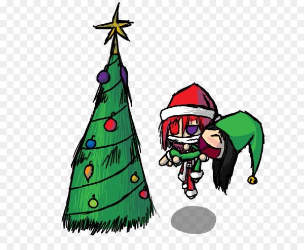 Мультяшные елки страшные